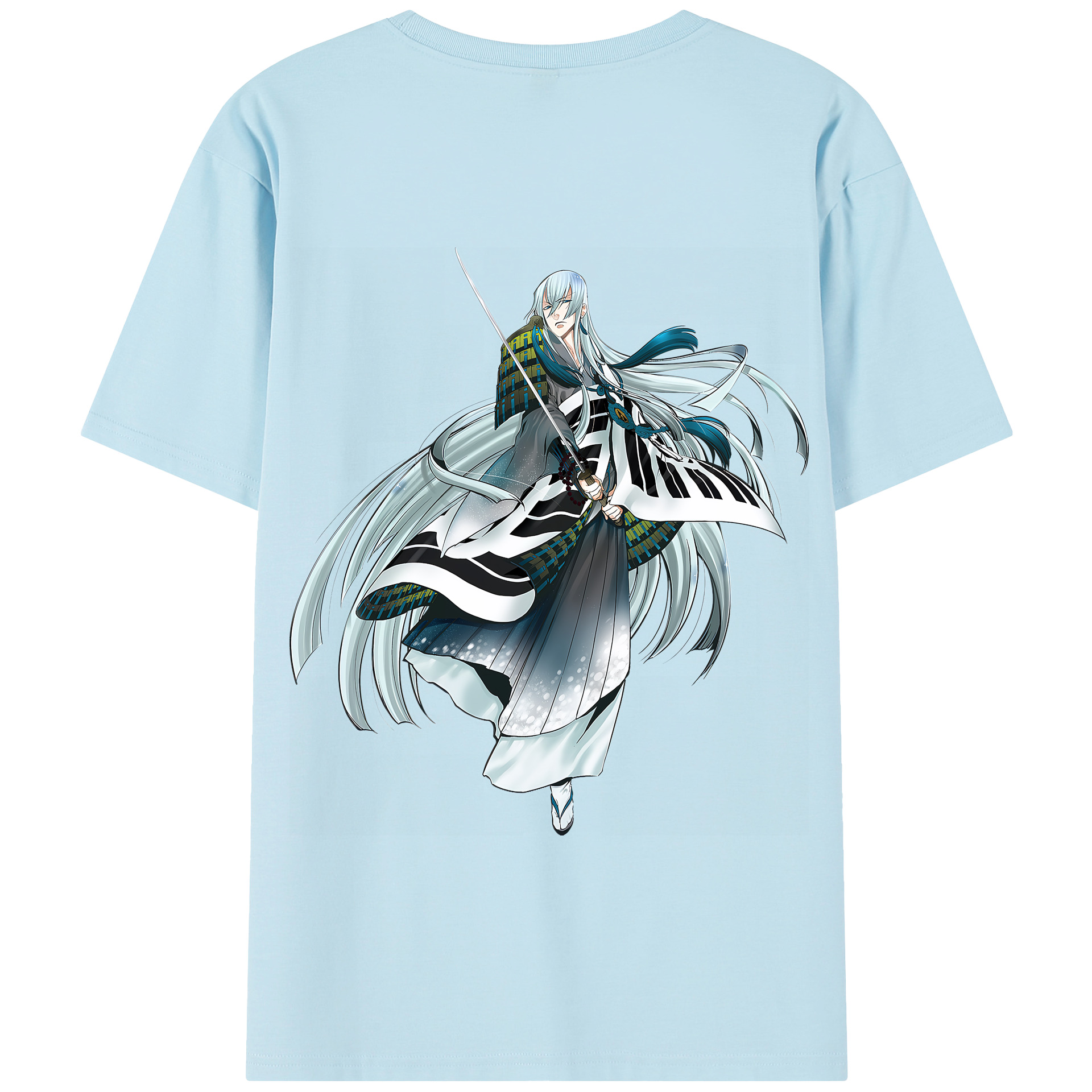 （画像用） 刀剣乱舞 Touken Ranbu 綿100％半袖Tシャツ（背面プリント）